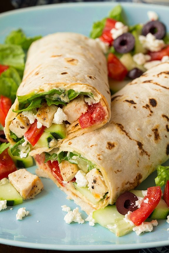Healthy Mediterranean Bliss: Greek Chicken Hummus Wrap Guide